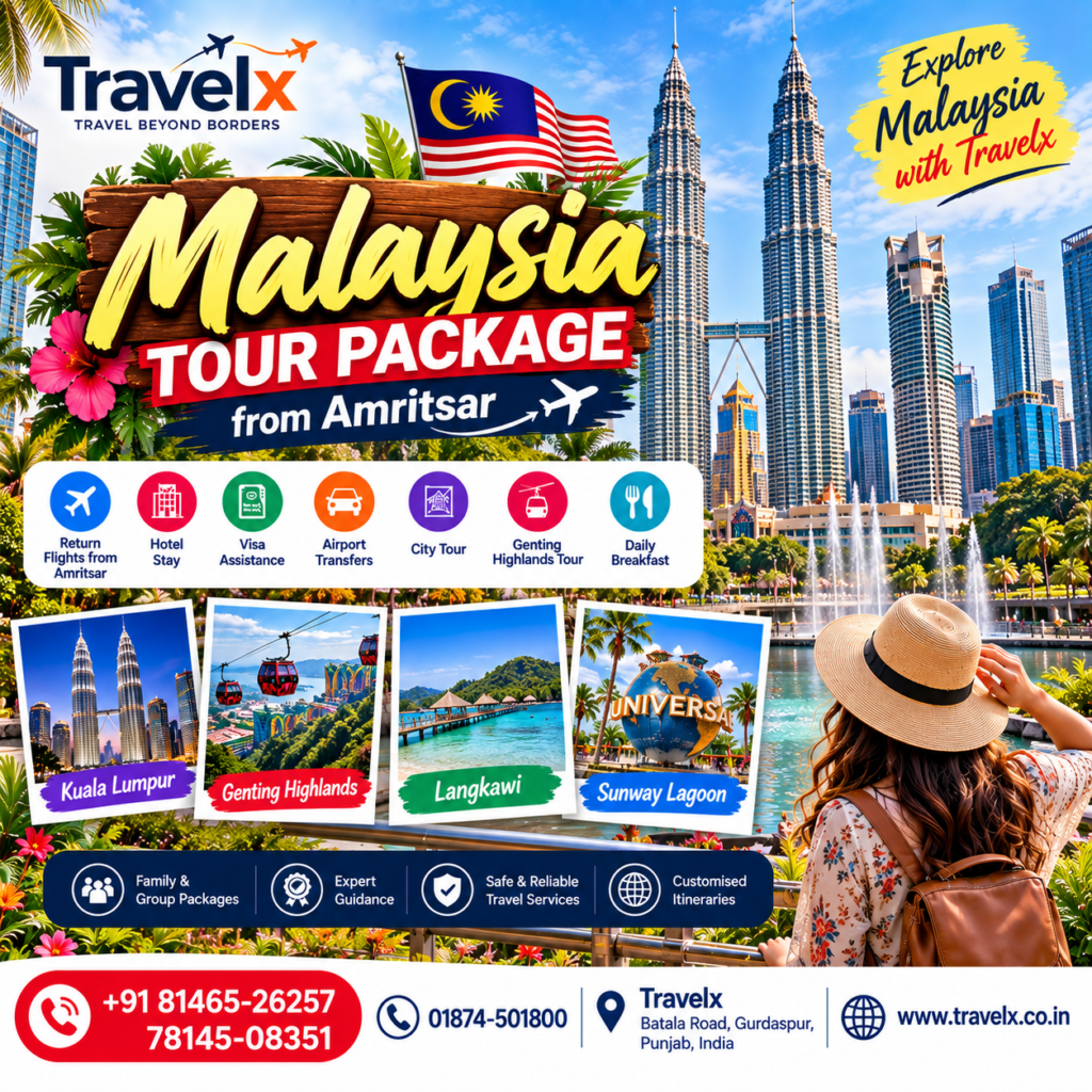 Malaysia Tour Package from Amritsar: Your Ultimate Tropical Getaway Guide