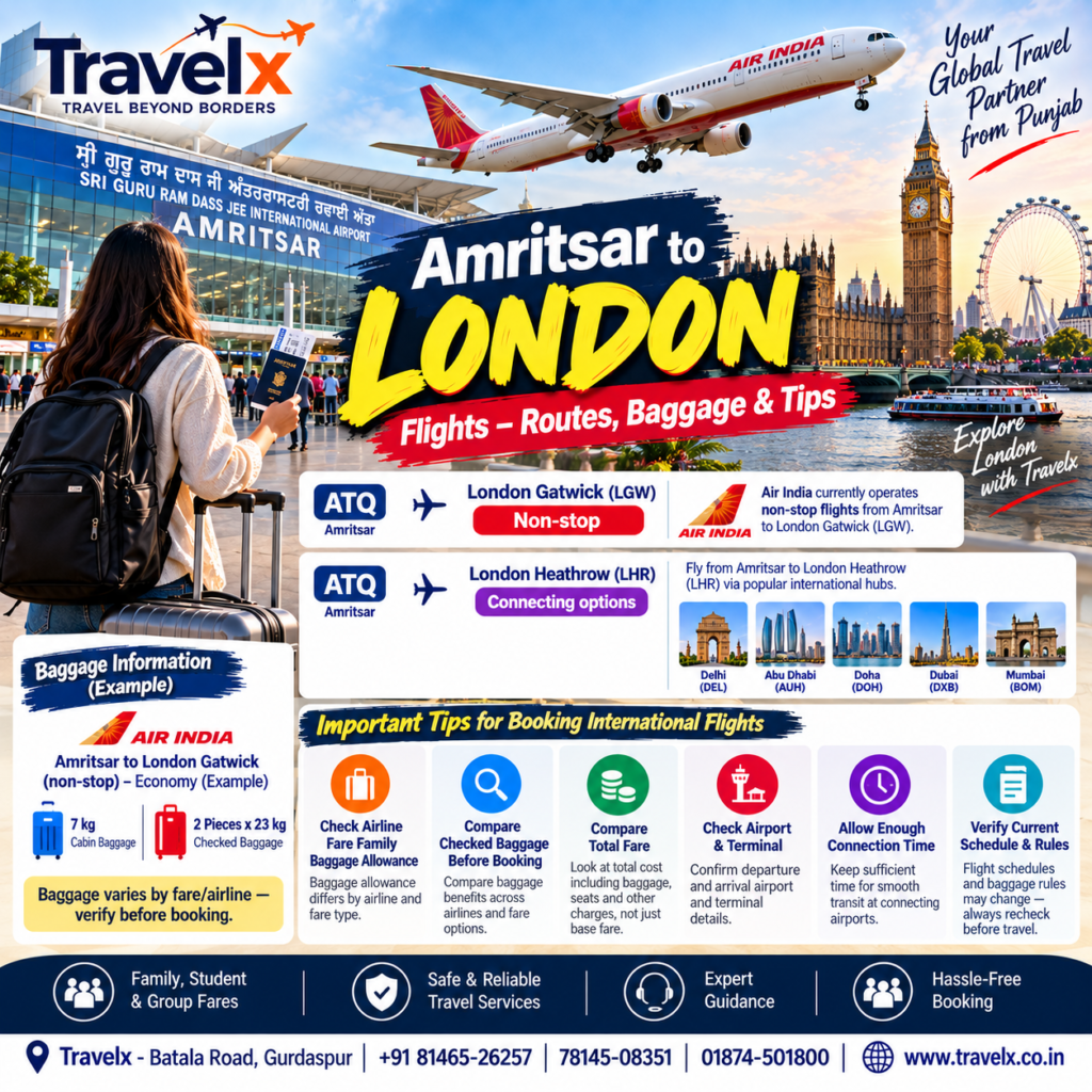 Flying from Amritsar to London: Your Ultimate Travel Guide for 2024-25